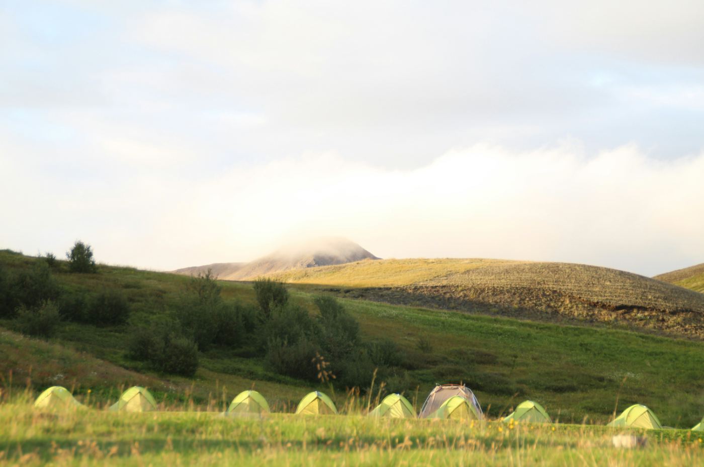Iceland, exact campsite unconfirmed