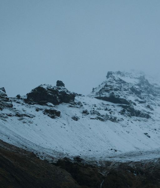 Snow and fog, Skaftafell · Irvin Aloise