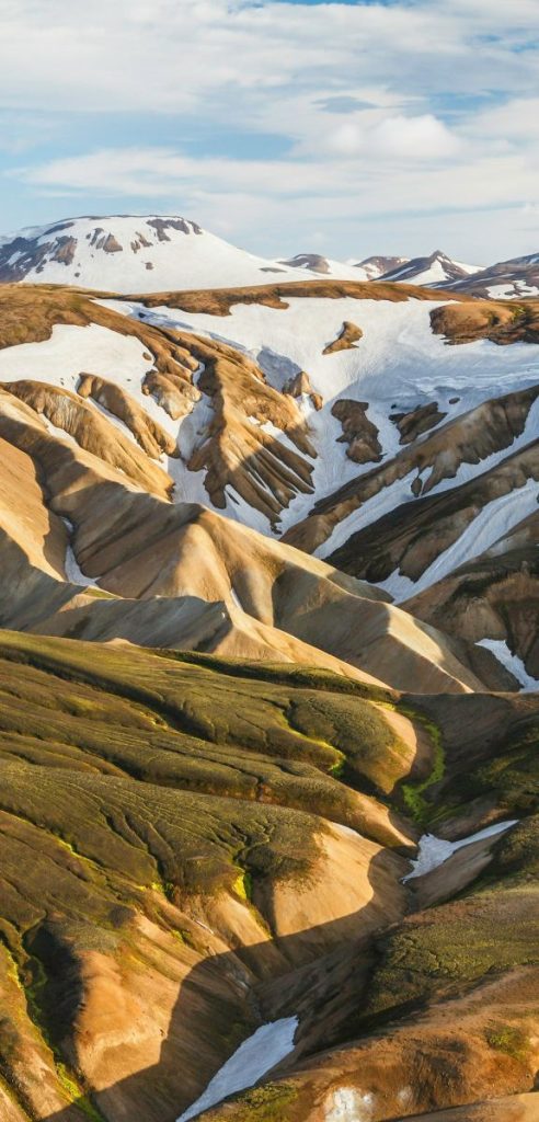 Snow streaked peaks, Laugavegur · Michael Hacker